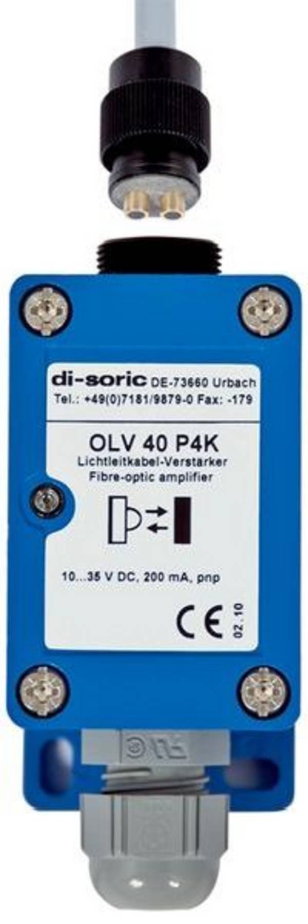 di-soric Glasfaser-Lichtleiterverstärker 201448 201448 1 St.