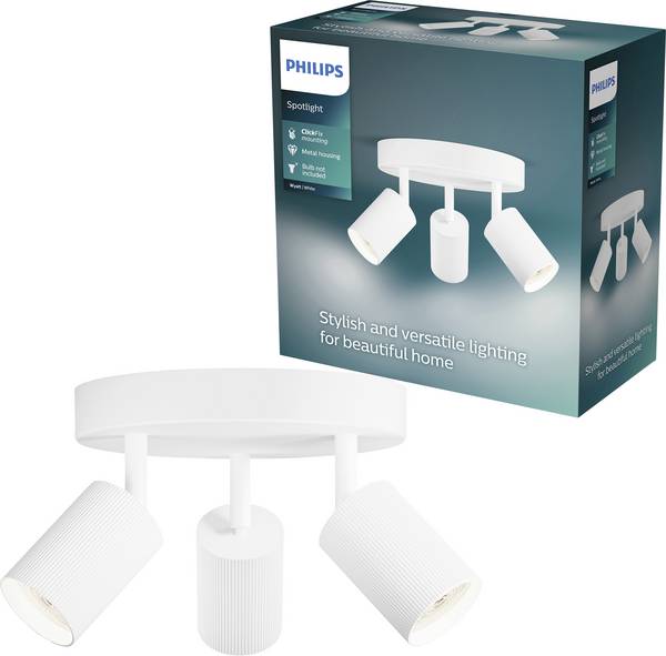 Philips  8721103163172 Deckenstrahler LED GU10  150 W Weiß