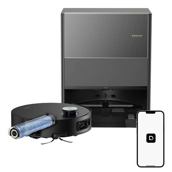 dreame Aqua10 Saugroboter Schwarz mit Wischfunktion