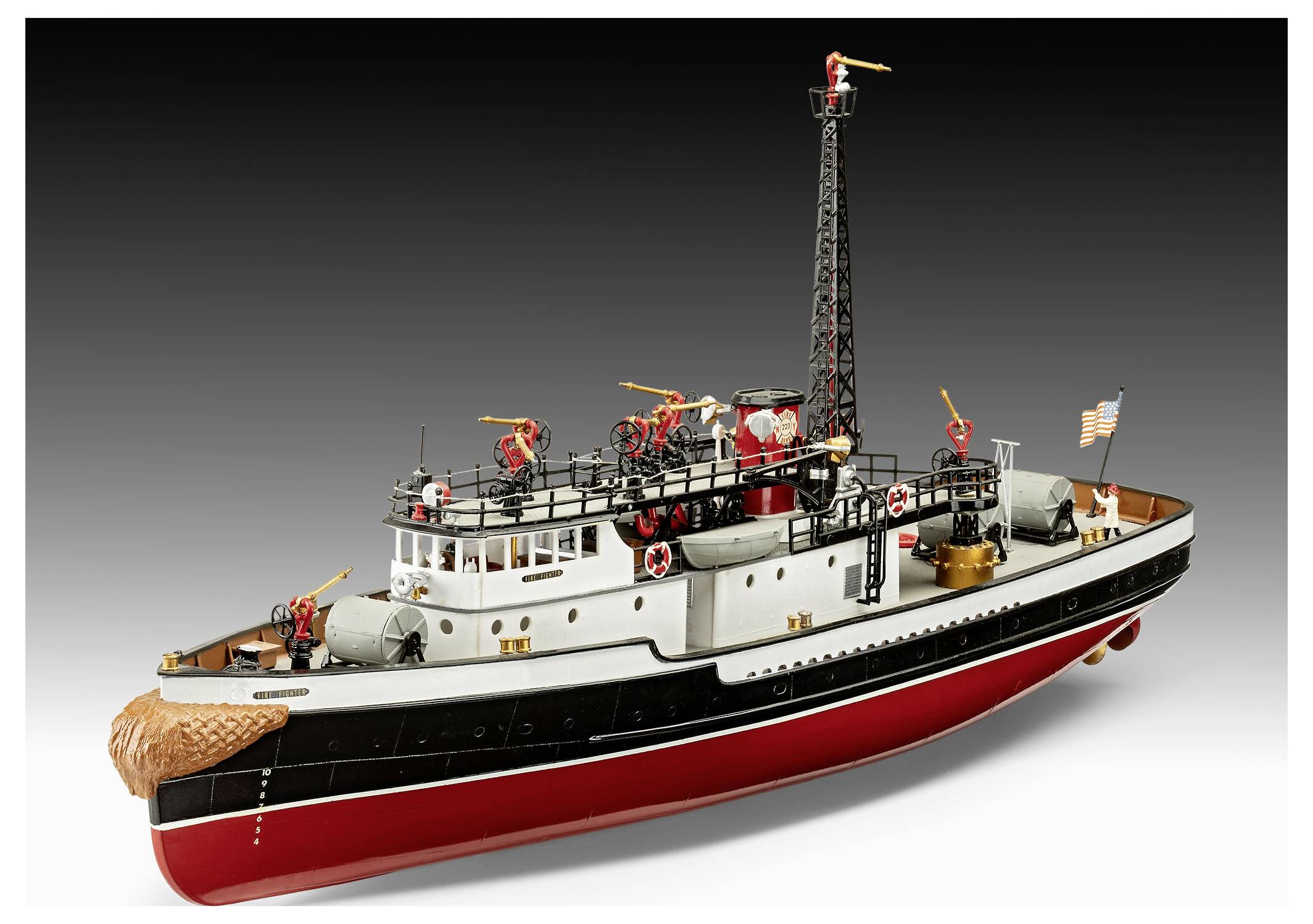 Revell 05197 "The Firefighter" Schiffsmodell Bausatz 1:87-7
