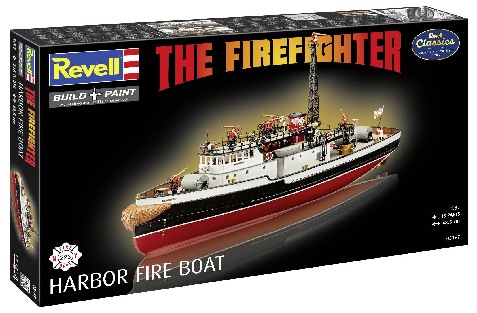 Revell 05197 "The Firefighter" Schiffsmodell Bausatz 1:87-8