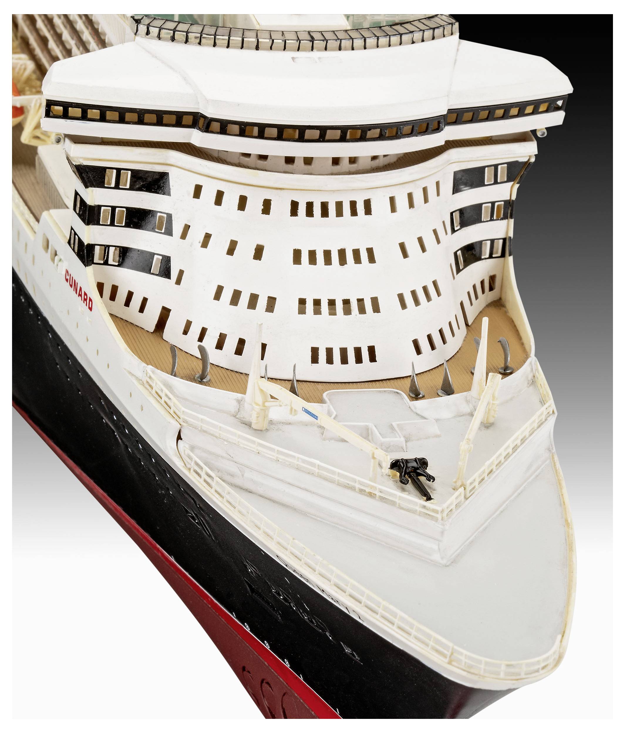 Revell 05223 "Queen Mary 2" Schiffsmodell Bausatz 1:400-2
