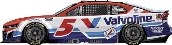 Carrera 20027888 Evolution Auto NASCAR Camaro NextGen ZL1 "Hendrick Motorsports, Kyle Larson, No.5" Season 2026