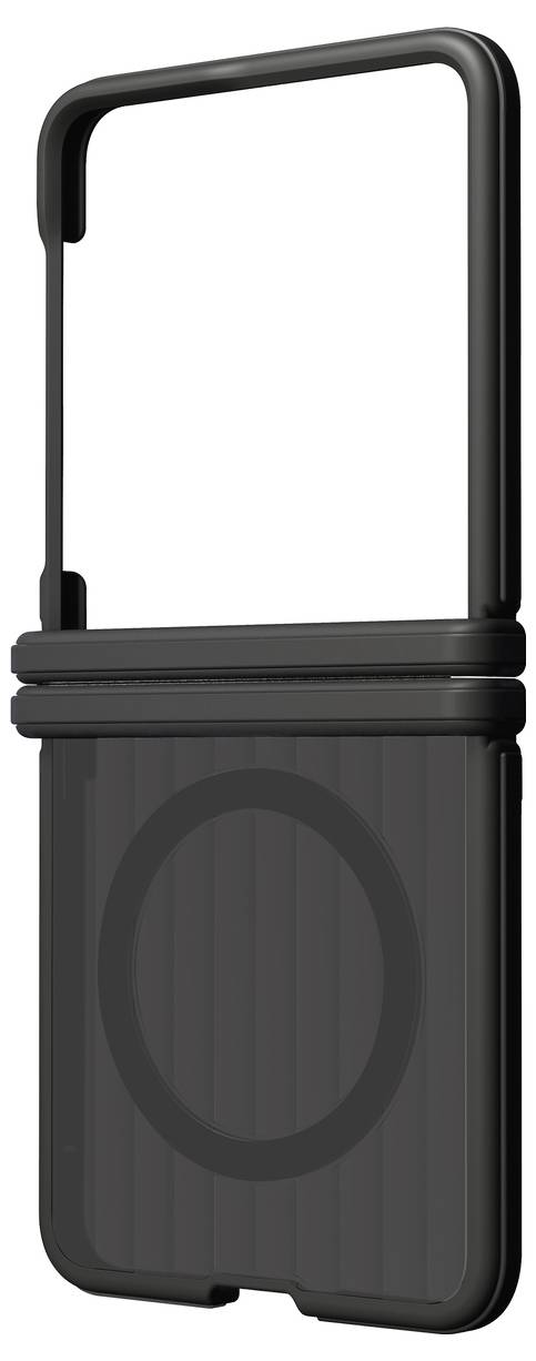 Samsung by Yuchuan Hybrid Shield Mag Backcover Samsung Galaxy Z Flip8 Schwarz Induktives Laden GP-FPF776YCBBW-1