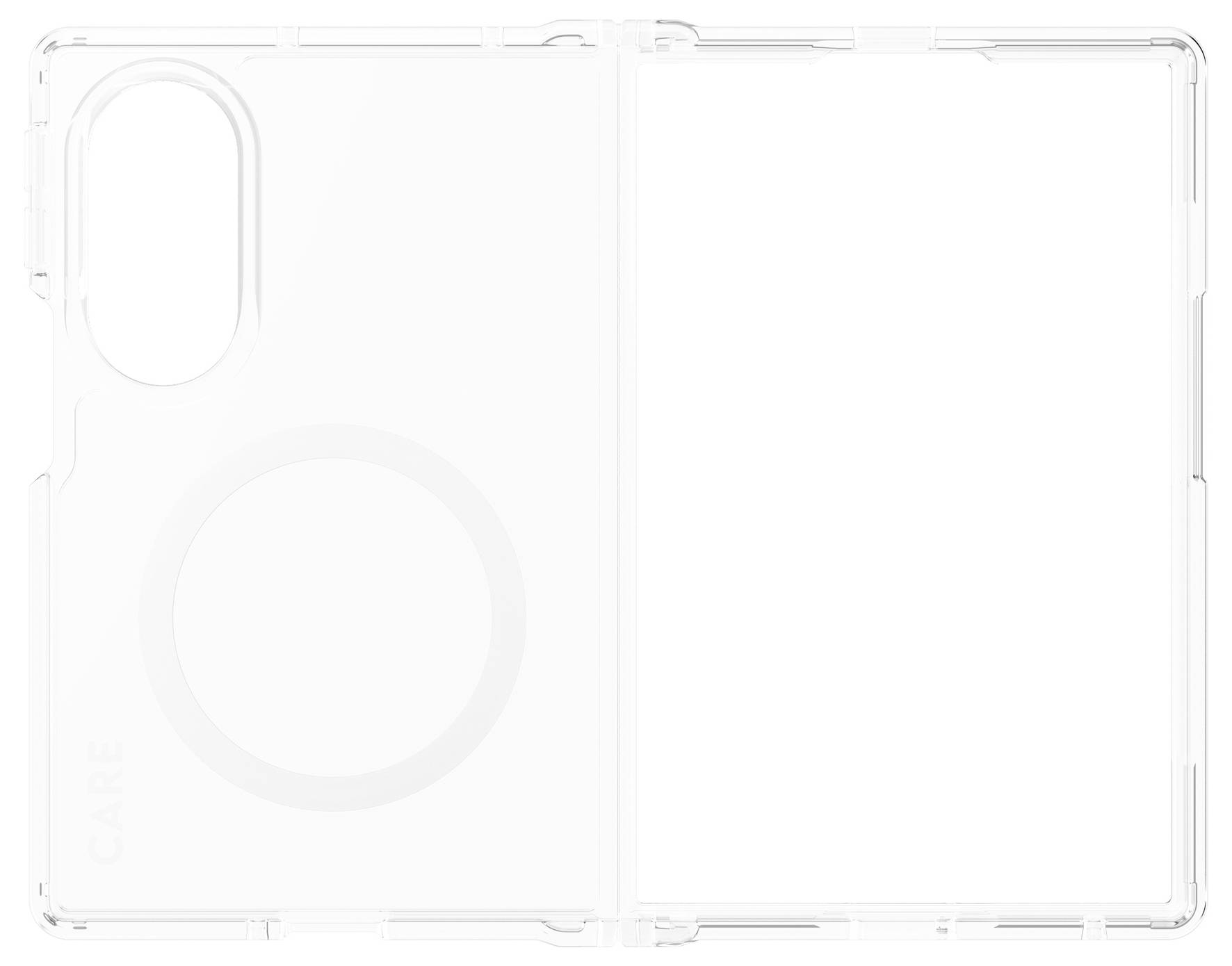 PanzerGlass CARE Urban Combat Backcover Samsung Galaxy Z Fold 8 Transparent Induktives Laden CR05334-3