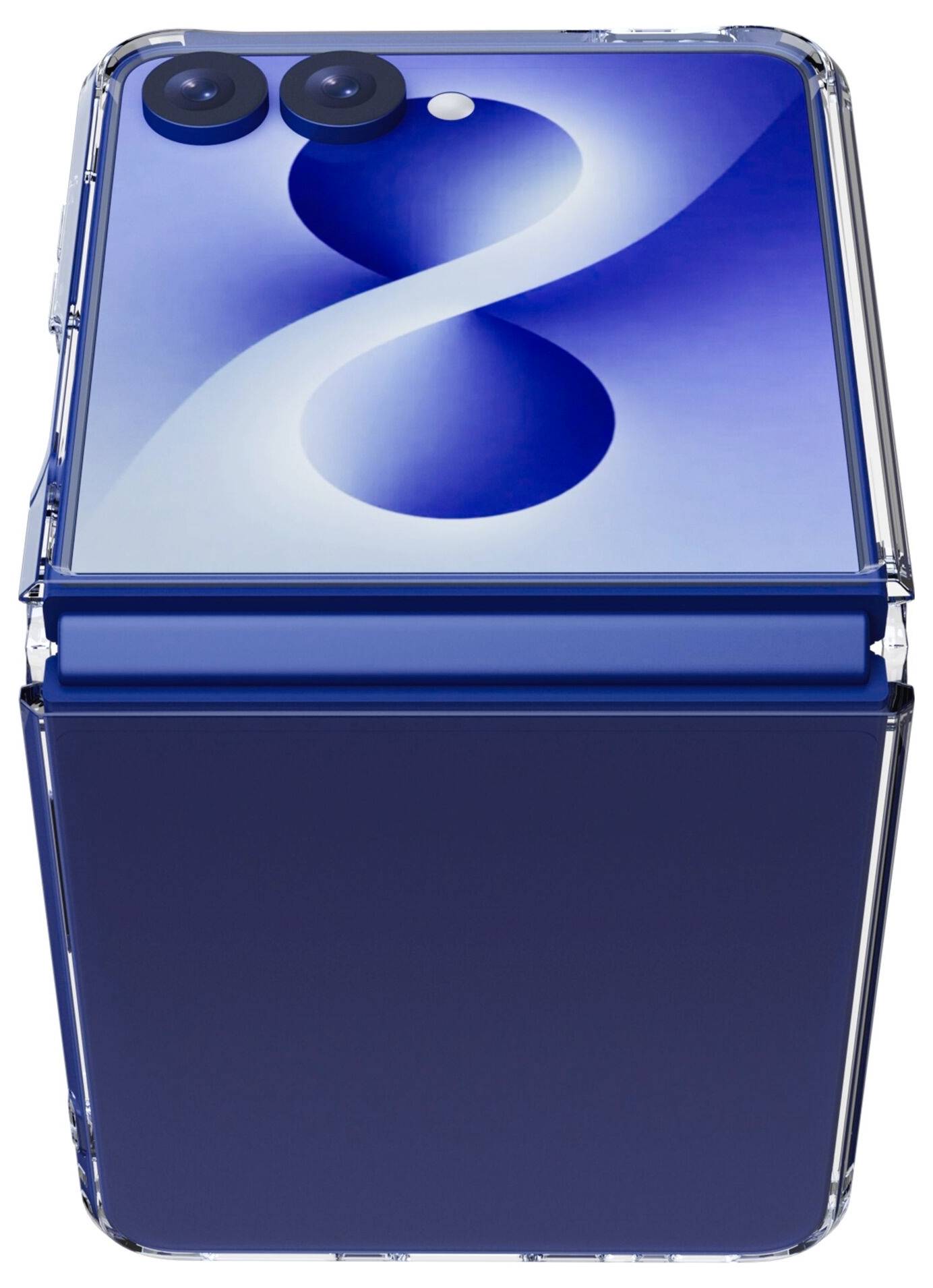 Cellularline Impact Clear Booklet Samsung Galaxy Z Flip 8 Transparent IMPACTCGALZFLIP8T-2