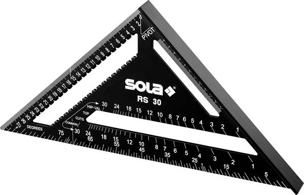 Sola RS 30 56160201 Sparrenwinkel 305 x 305 mm 90 °