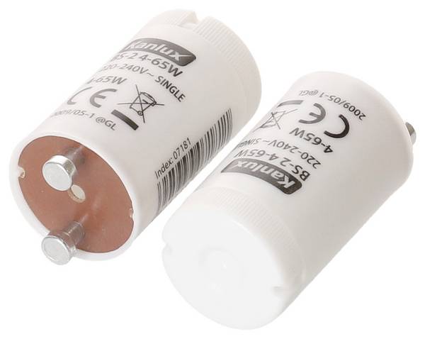 Max Hauri Leuchtstoffröhren Starter    230 V 65 W (max)