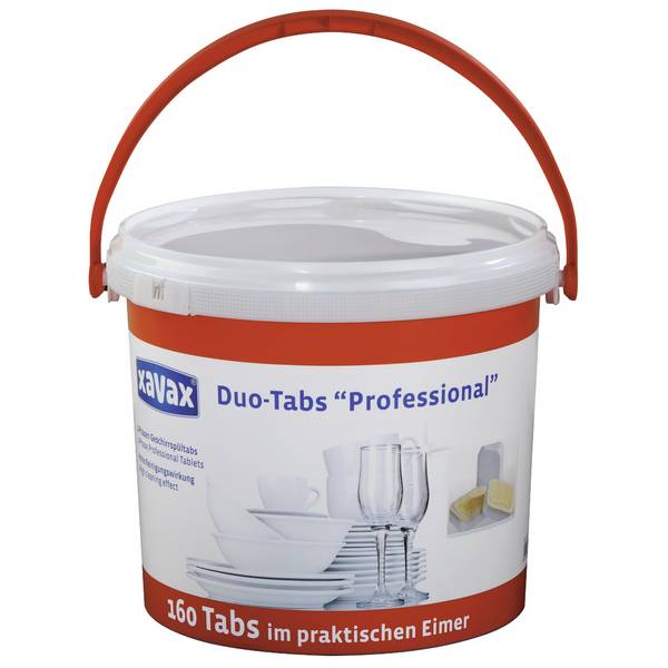 hama 00111735 2-Phasen-Profi-Tabs für Geschirrspülmaschinen, 160 Stück