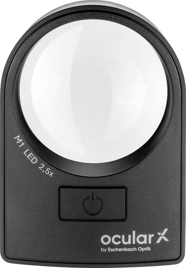 Eschenbach XM0103 M1 Handlupe  Vergrößerungsfaktor: 2.5 x Linsengröße: (Ø) 5.8 cm