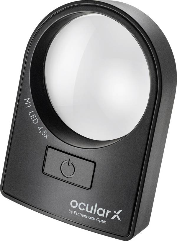 Eschenbach XM0105 M1 Handlupe  Vergrößerungsfaktor: 4.5 x Linsengröße: (Ø) 5.8 cm