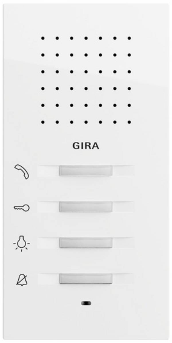 GIRA   Türsprechanlage  Inneneinheit  Weiß