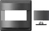 GIRA 147167 Abdeckung Anthrazit