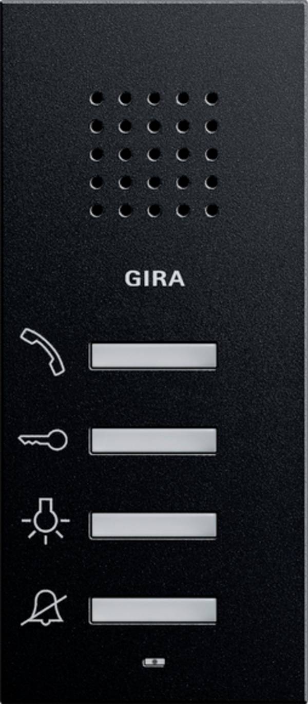 GIRA   Türsprechanlage  Inneneinheit  Schwarz