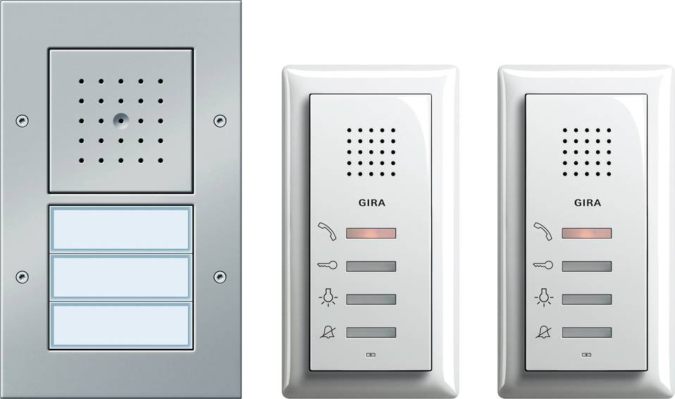GIRA Türsprechanlage Komplett-Set-0