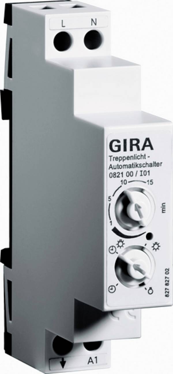 GIRA 082100 Treppenlichtzeitschalter Hutschiene