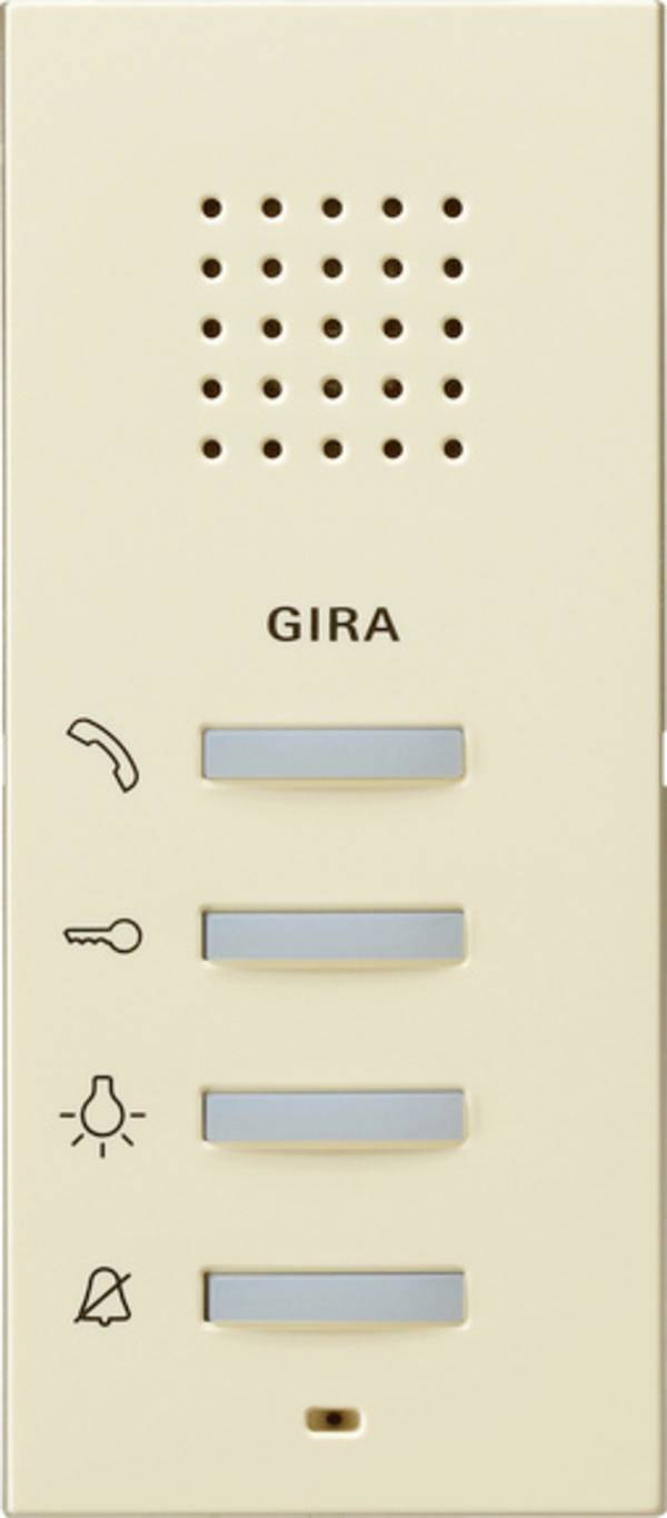 GIRA   Türsprechanlage  Inneneinheit  Weiß