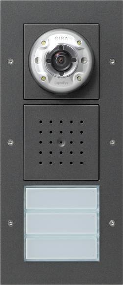 GIRA 127067 Video-Türsprechanlage Außeneinheit Anthrazit-0