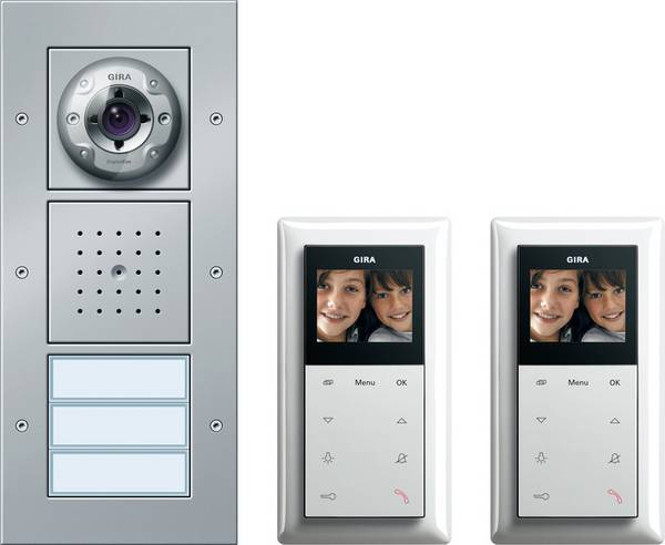 GIRA   Video-Türsprechanlage  Komplett-Set