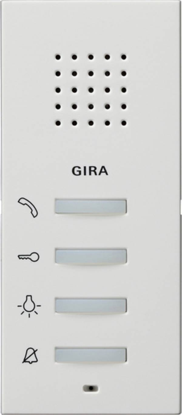 GIRA   Türsprechanlage  Inneneinheit  Weiß