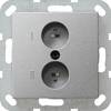 GIRA Lautsprecher-Steckdose Aluminium 040226 1 St.