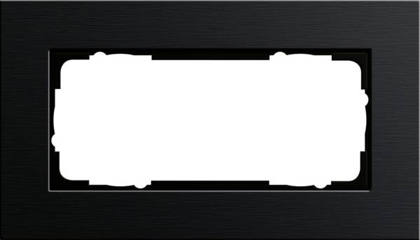 GIRA Abdeckrahmen     Schwarz 1002126 1 St.