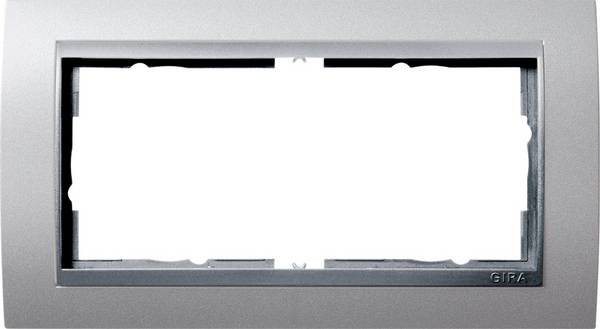 GIRA Abdeckrahmen     Aluminium 100236 1 St.