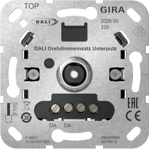 GIRA Drehdimmeinsatz      202600 1 St.