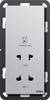 GIRA Rasiersteckdose Aluminium 282026 1 St.