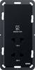 GIRA Rasiersteckdose Schwarz 2820005 1 St.