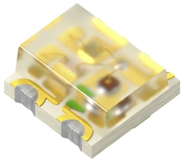 Kingbright KPTF-1616RGBC-13 SMD-LED mehrfarbig  0606 RGB 120 mcd, 260 mcd, 70 mcd 120 ° 20 mA, 30 mA, 25 mA 1.95 V, 3.3 V