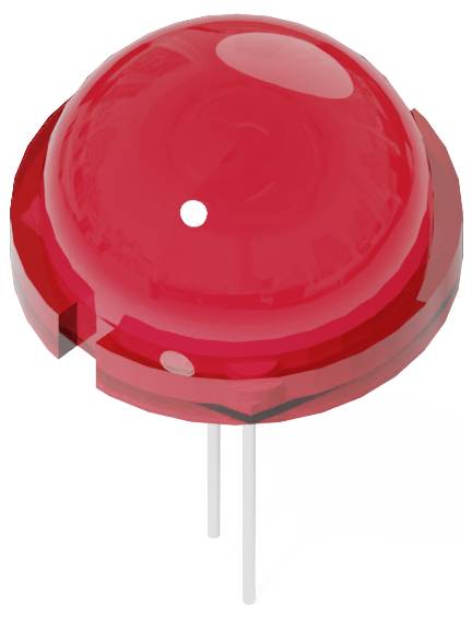 Kingbright DLC2/6SURKD LED-Streifen Rot 180 mcd 120 ° 20 mA 1.95 V-0