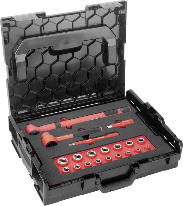 Cimco VDE-Drehmoment/Steckschl.Set 3/8" 20-tlg Steckschlüsselsatz  3/8" (10 mm)  112847