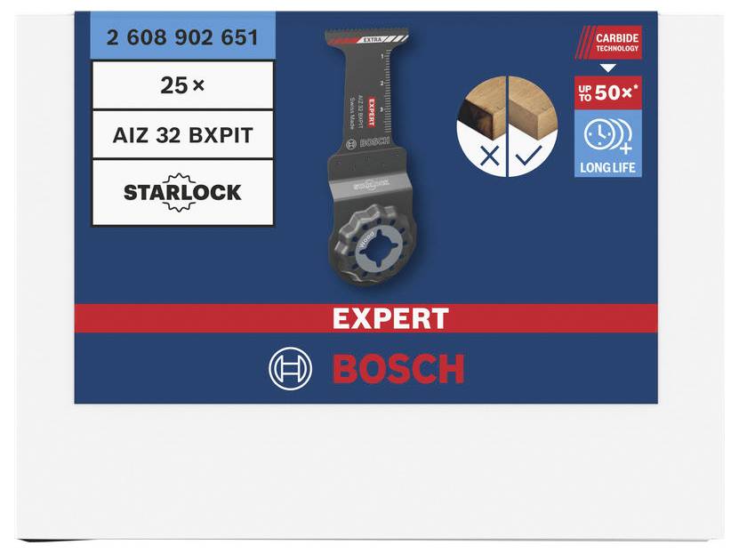Bosch Accessories 2608902651 2608902651 Tauchsägeblatt 25teilig 1 St.-1