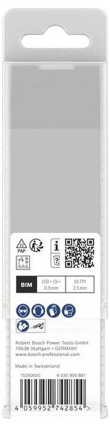 Bosch Accessories 2608659245 Multi Material S922HF Blatt, 0,9 x 19 x 150 mm, 25-tlg 25 St.-2
