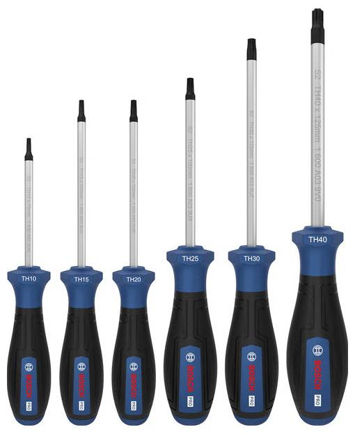 Bosch Professional 1600A03HU5 Schraubendreher-Set TH-Profil-0