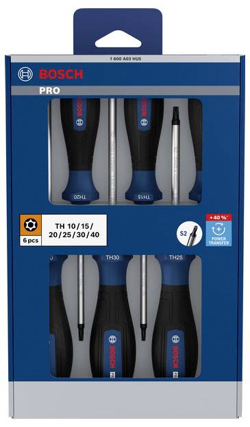 Bosch Professional 1600A03HU5 Schraubendreher-Set TH-Profil-1