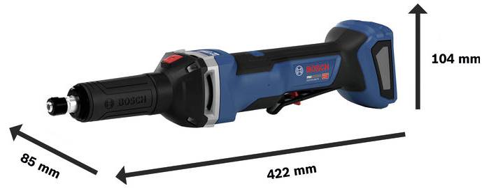 Bosch Professional GGS18V-28LPS 06019T2102 Akku-Geradschleifer 18 V-2