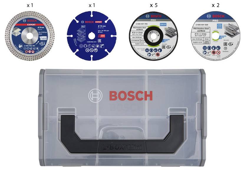 Bosch Accessories 061599768P 061599768P Trennscheiben-Set 1 St.-3