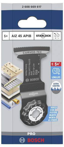 Bosch Accessories 2608669617 2608669617 Tauchsägeblatt 5teilig 5 St.-1