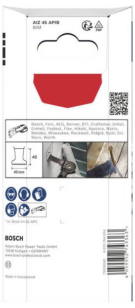 Bosch Accessories 2608669617 2608669617 Tauchsägeblatt 5teilig 5 St.-2