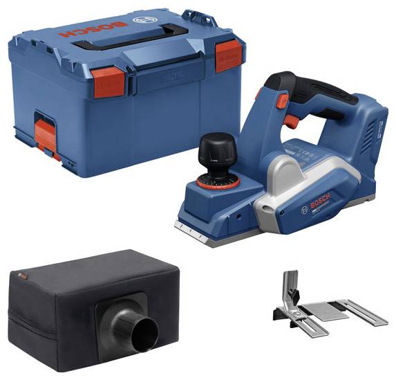 Bosch Professional GHO18V-20 Akku-Hobel Hobel-Breite: 82 mm 18 V Falztiefe (max.): 9 mm-0
