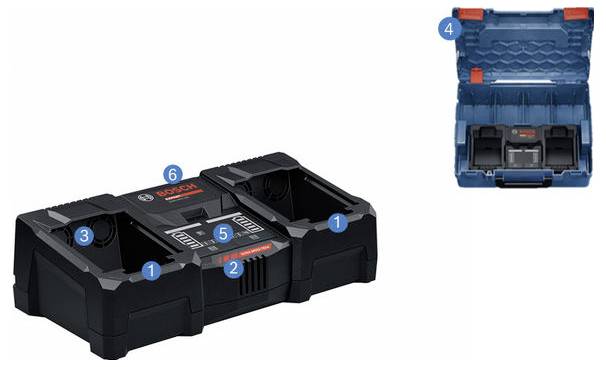 Bosch Professional EXAL18V2-320 Werkzeugakku-Ladegerät 1600A03T91-3