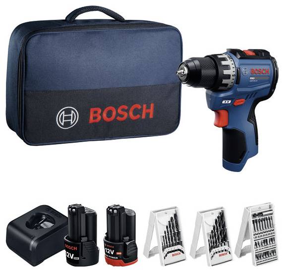 Bosch Professional GSR12V-31 06019S6005 Akku-Bohrschrauber Li-Ion-0