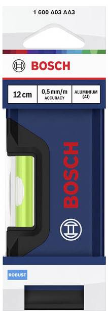 Bosch Professional Kastenwasserwaage 12 cm 1600A03AA3 Wasserwaage 120 mm-1