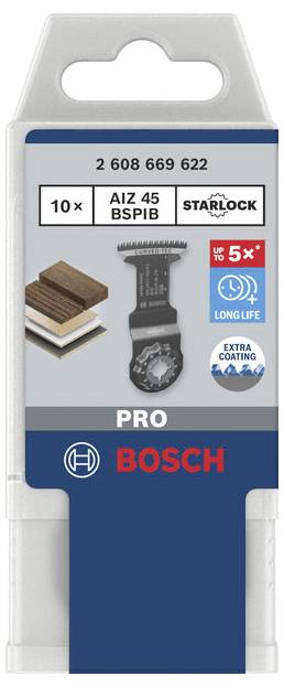 Bosch Accessories 2608669622 2608669622 Tauchsägeblatt 10teilig 10 St.-1