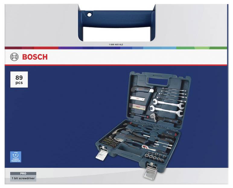 Bosch Professional 1600A03AL2 1600A03AL2 Werkzeugset 89teilig-2