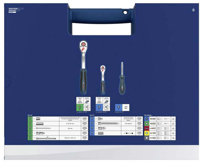 Bosch Professional 1600A03AD0 1600A03AD0 Werkzeugset-2