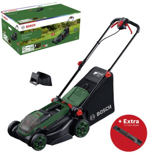 Bosch Home and Garden ROTAK18V2-38  Akku-Rasenmäher