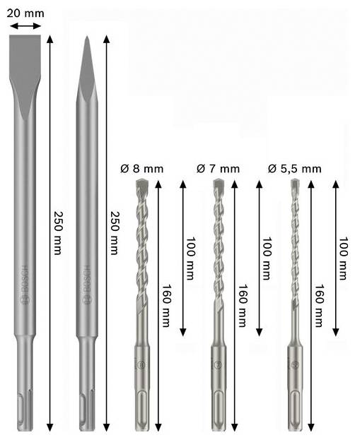 Bosch Accessories 2607012088 2607012088 Werkzeugset-2
